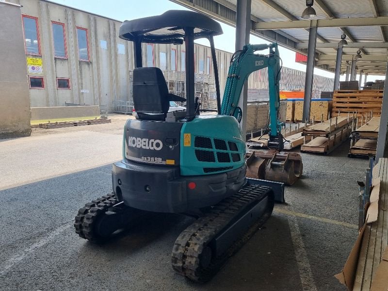 Minibagger типа Kobelco SK35SR-5, Gebrauchtmaschine в Gabersdorf (Фотография 10)