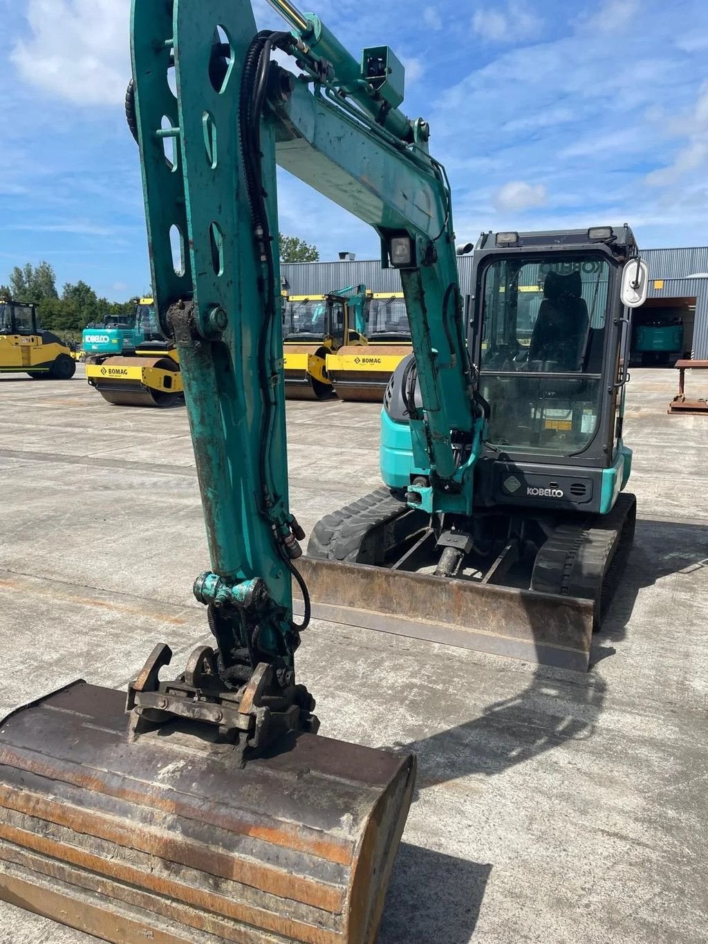 Minibagger tipa Kobelco SK55 SRX-6, Gebrauchtmaschine u Wevelgem (Slika 5)