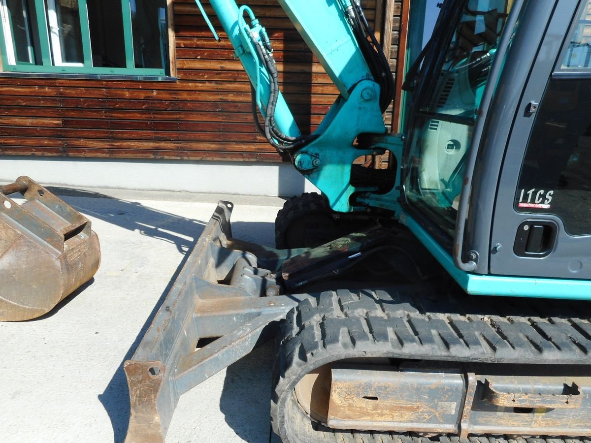 Minibagger typu Kobelco SK85MSR-3E ( 8.980kg ) mit POWERTILT u. hydr. SW, Gebrauchtmaschine v St. Nikolai ob Draßling (Obrázek 10)