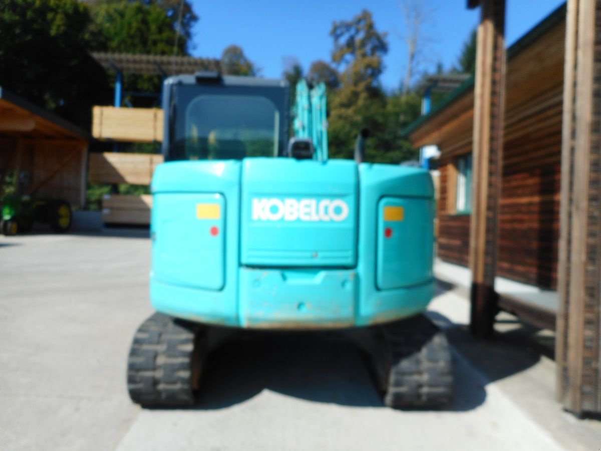 Minibagger typu Kobelco SK85MSR-3E ( 8.980kg ) mit POWERTILT u. hydr. SW, Gebrauchtmaschine v St. Nikolai ob Draßling (Obrázek 3)