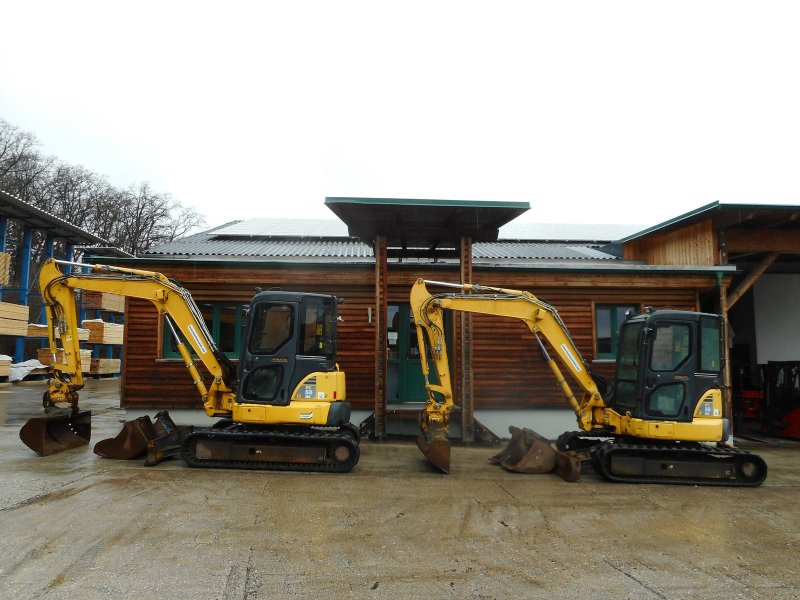 Minibagger of the type Komatsu 2x PC 55 MR-3 mit POWERILT + hydr. SW + alle Lei, Gebrauchtmaschine in St. Nikolai ob Draßling (Picture 1)