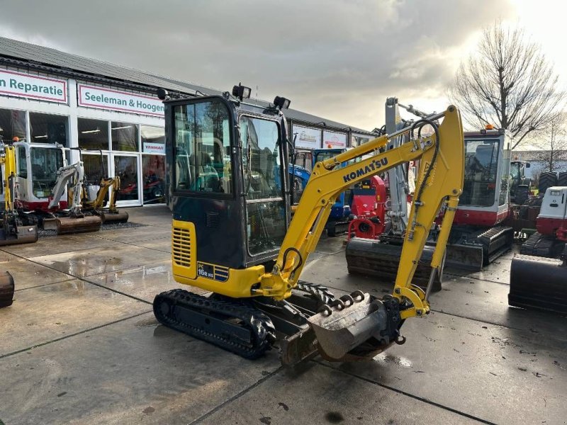 Minibagger del tipo Komatsu PC 16 R-3HS, Gebrauchtmaschine en Kockengen