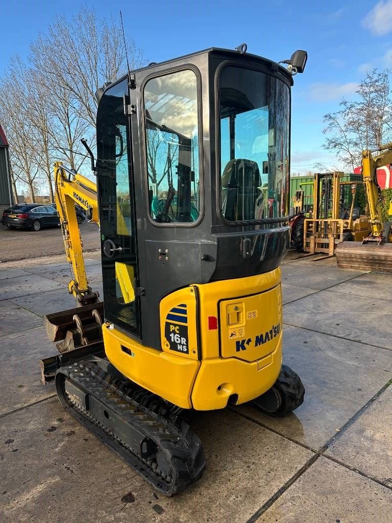 Minibagger of the type Komatsu PC 16 R-3HS, Gebrauchtmaschine in Kockengen (Picture 3)