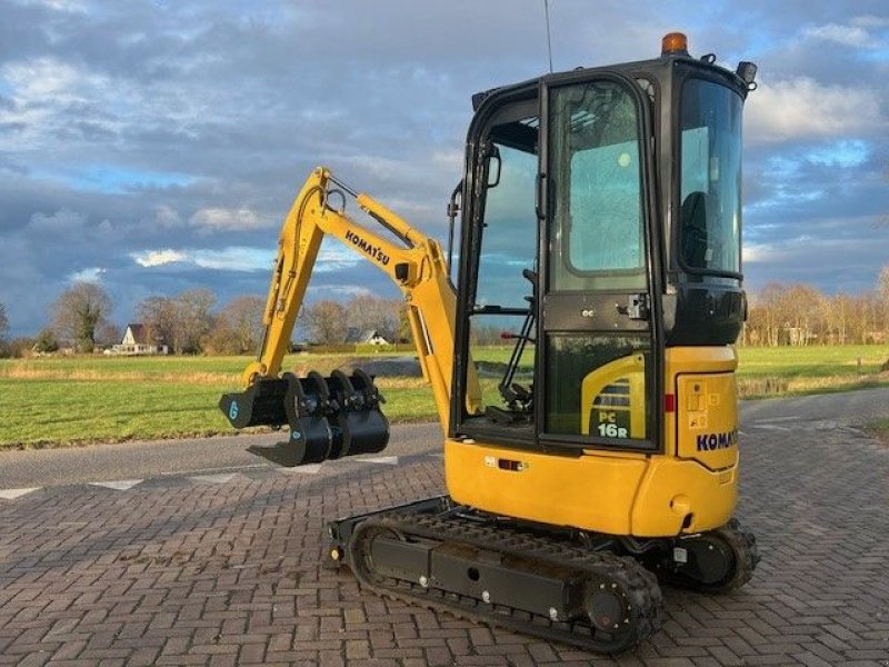 Minibagger типа Komatsu PC 16R-3, Neumaschine в Nijeveen (Фотография 4)