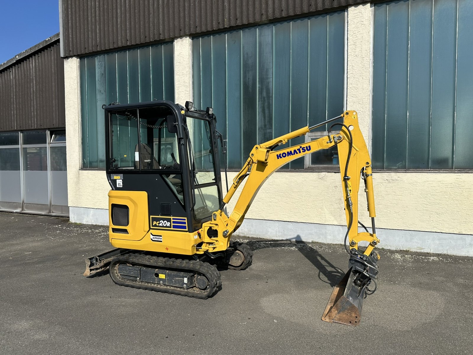 Minibagger van het type Komatsu PC 20, Gebrauchtmaschine in Rötz (Foto 9)