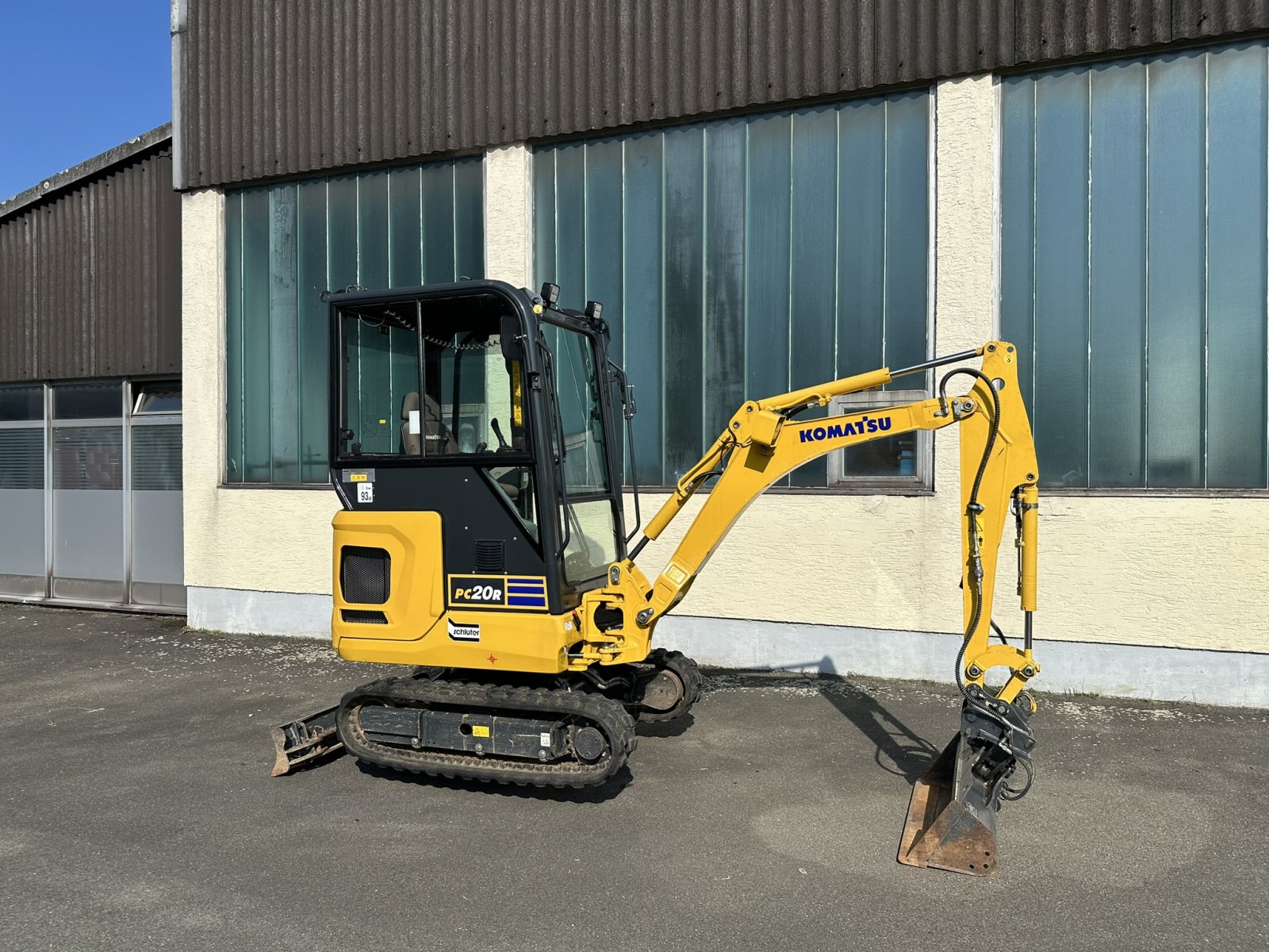 Minibagger van het type Komatsu PC 20, Gebrauchtmaschine in Rötz (Foto 13)