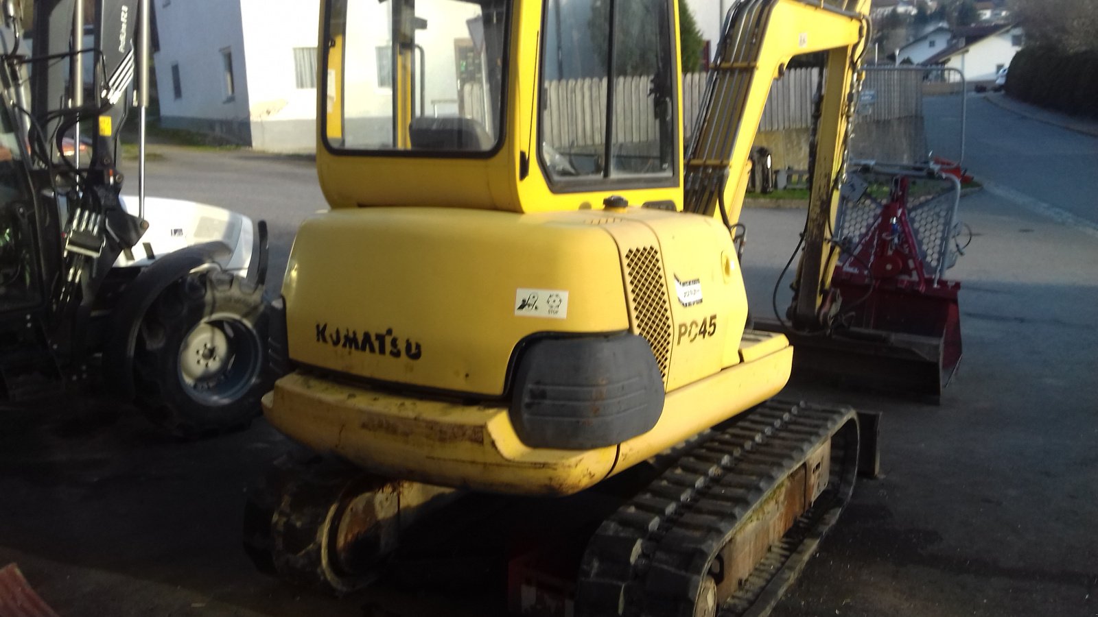 Minibagger Türe ait Komatsu PC 45-1, Gebrauchtmaschine içinde Prackenbach (resim 2)