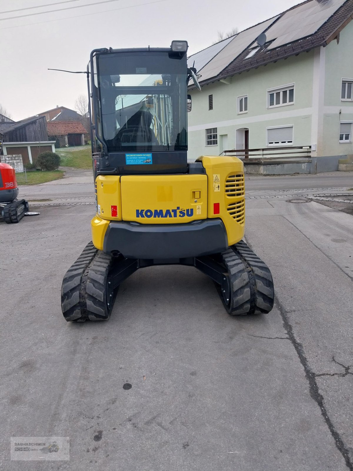 Minibagger типа Komatsu PC 55 mit Powertilt, Gebrauchtmaschine в Stetten (Фотография 5)