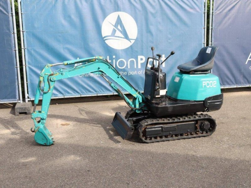 Minibagger du type Komatsu PC02-1A, Gebrauchtmaschine en Antwerpen (Photo 1)