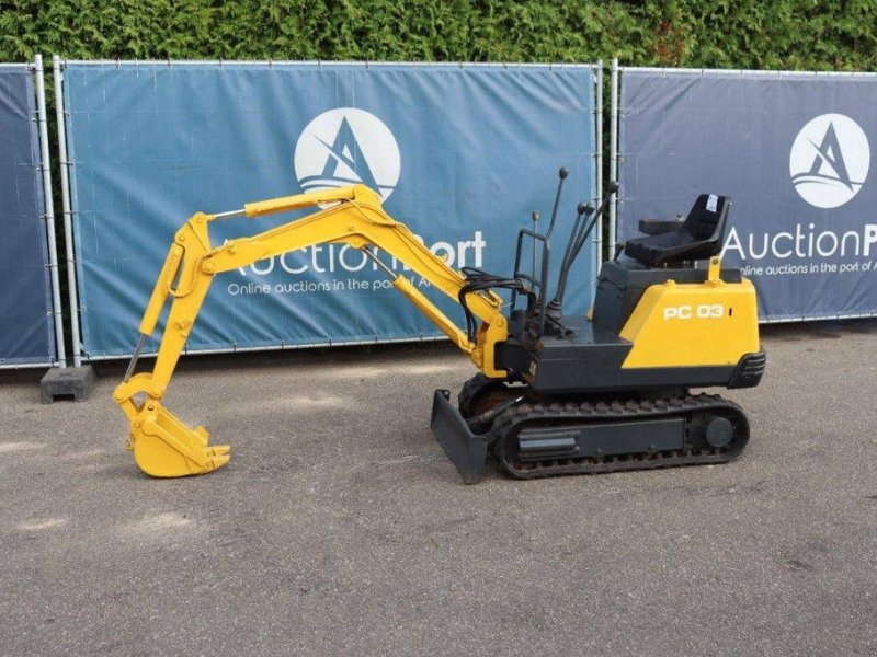 Minibagger tipa Komatsu PC03-1, Gebrauchtmaschine u Antwerpen (Slika 1)