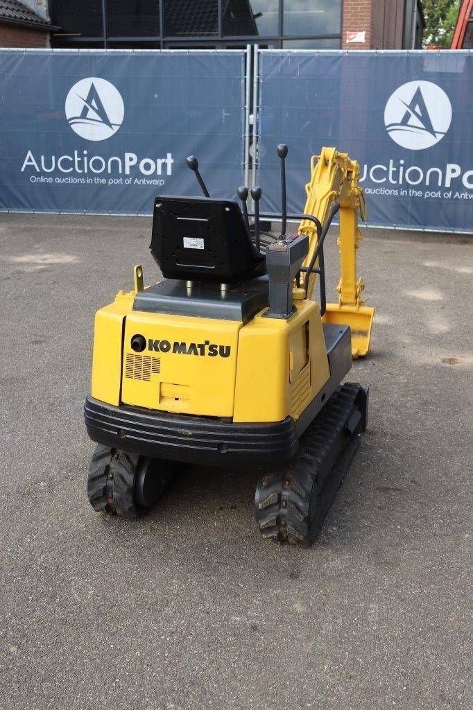 Minibagger typu Komatsu PC03-1, Gebrauchtmaschine w Antwerpen (Zdjęcie 7)