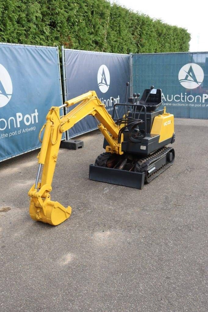 Minibagger typu Komatsu PC03-1, Gebrauchtmaschine w Antwerpen (Zdjęcie 10)