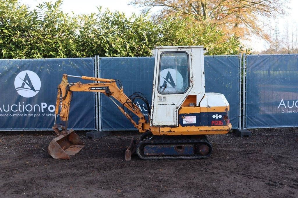 Minibagger типа Komatsu PC05-5, Gebrauchtmaschine в Antwerpen (Фотография 2)