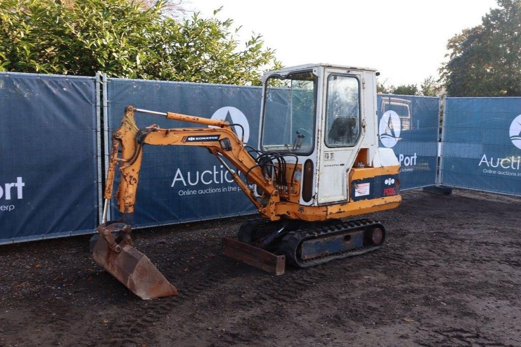 Minibagger типа Komatsu PC05-5, Gebrauchtmaschine в Antwerpen (Фотография 9)