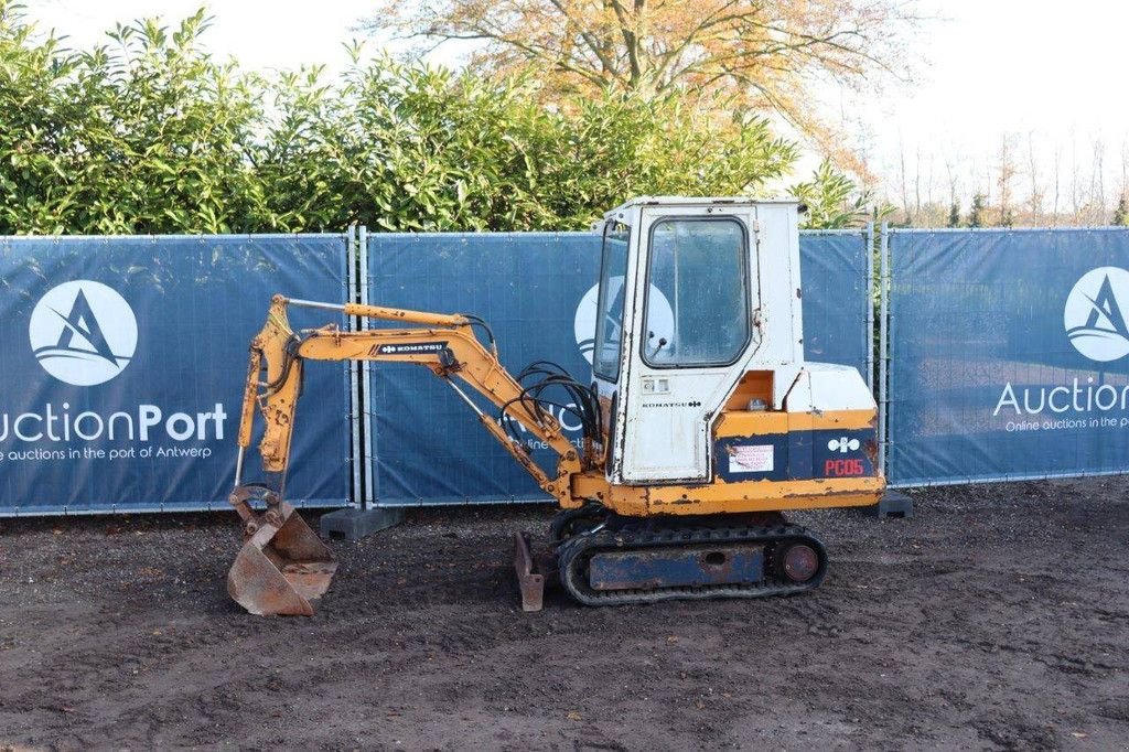 Minibagger типа Komatsu PC05-5, Gebrauchtmaschine в Antwerpen (Фотография 1)