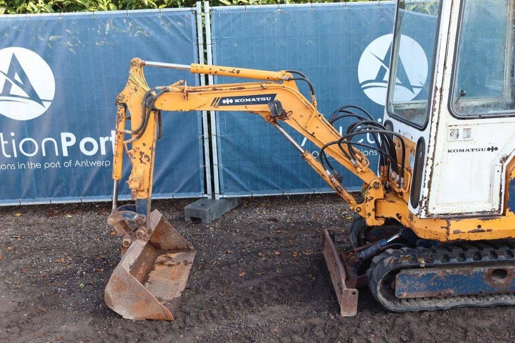 Minibagger типа Komatsu PC05-5, Gebrauchtmaschine в Antwerpen (Фотография 10)