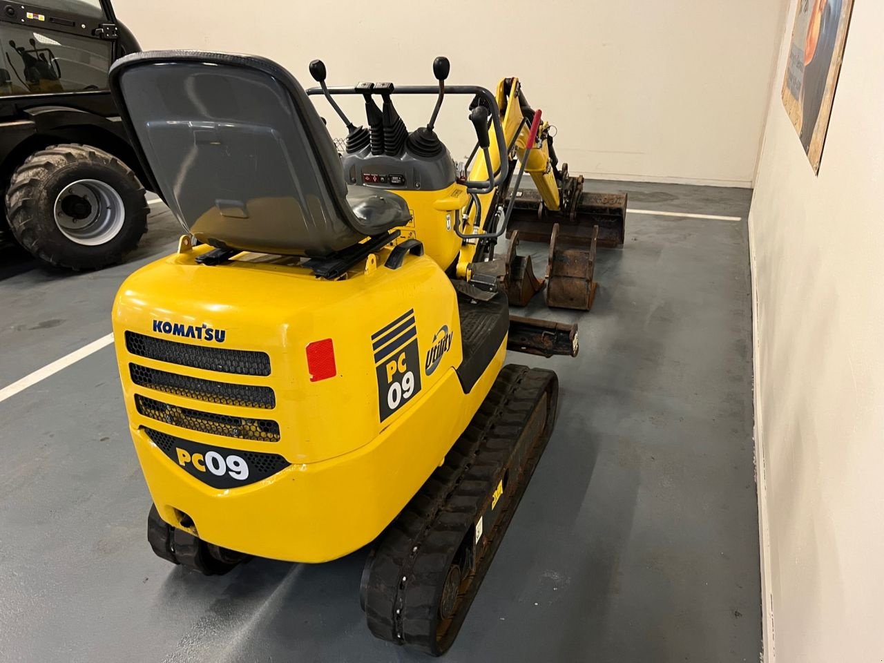 Minibagger typu Komatsu PC09-1, Gebrauchtmaschine v Leeuwarden (Obrázok 6)