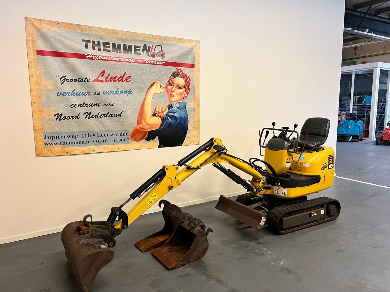 Minibagger za tip Komatsu PC09-1, Gebrauchtmaschine u Leeuwarden (Slika 1)