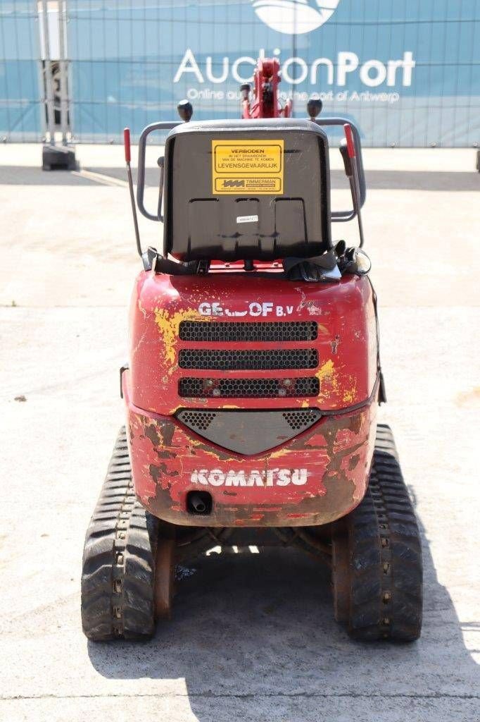 Minibagger typu Komatsu PC09-1, Gebrauchtmaschine w Antwerpen (Zdjęcie 5)