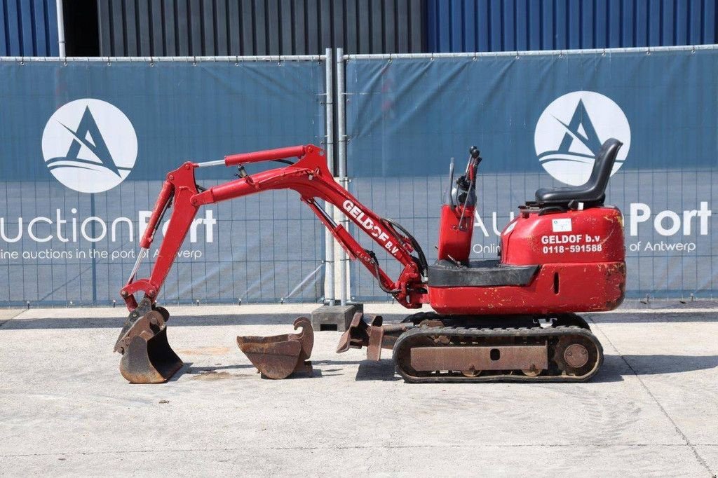 Minibagger typu Komatsu PC09-1, Gebrauchtmaschine w Antwerpen (Zdjęcie 2)