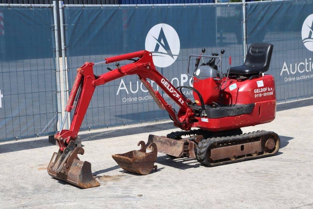 Minibagger typu Komatsu PC09-1, Gebrauchtmaschine w Antwerpen (Zdjęcie 10)