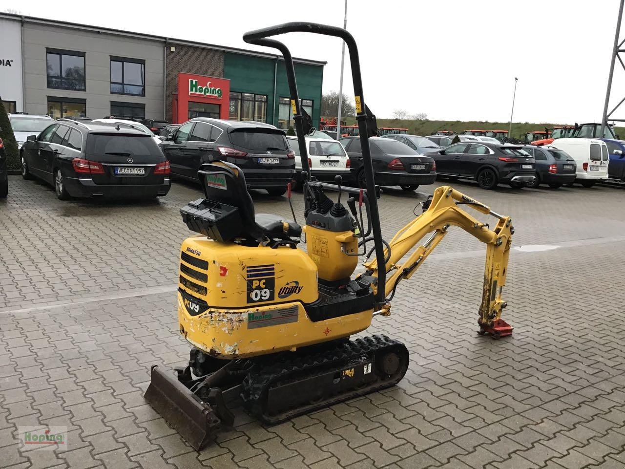 Minibagger tip Komatsu PC09, Gebrauchtmaschine in Bakum (Poză 4)