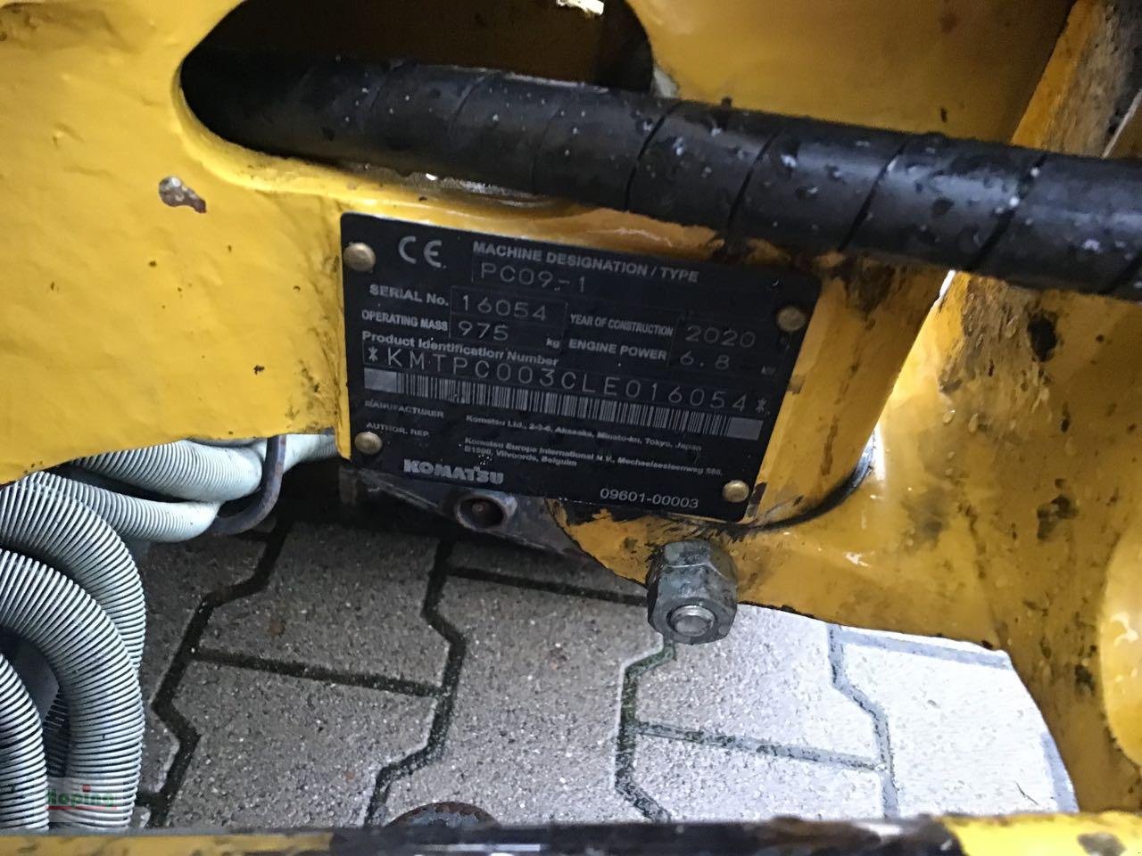 Minibagger tip Komatsu PC09, Gebrauchtmaschine in Bakum (Poză 5)