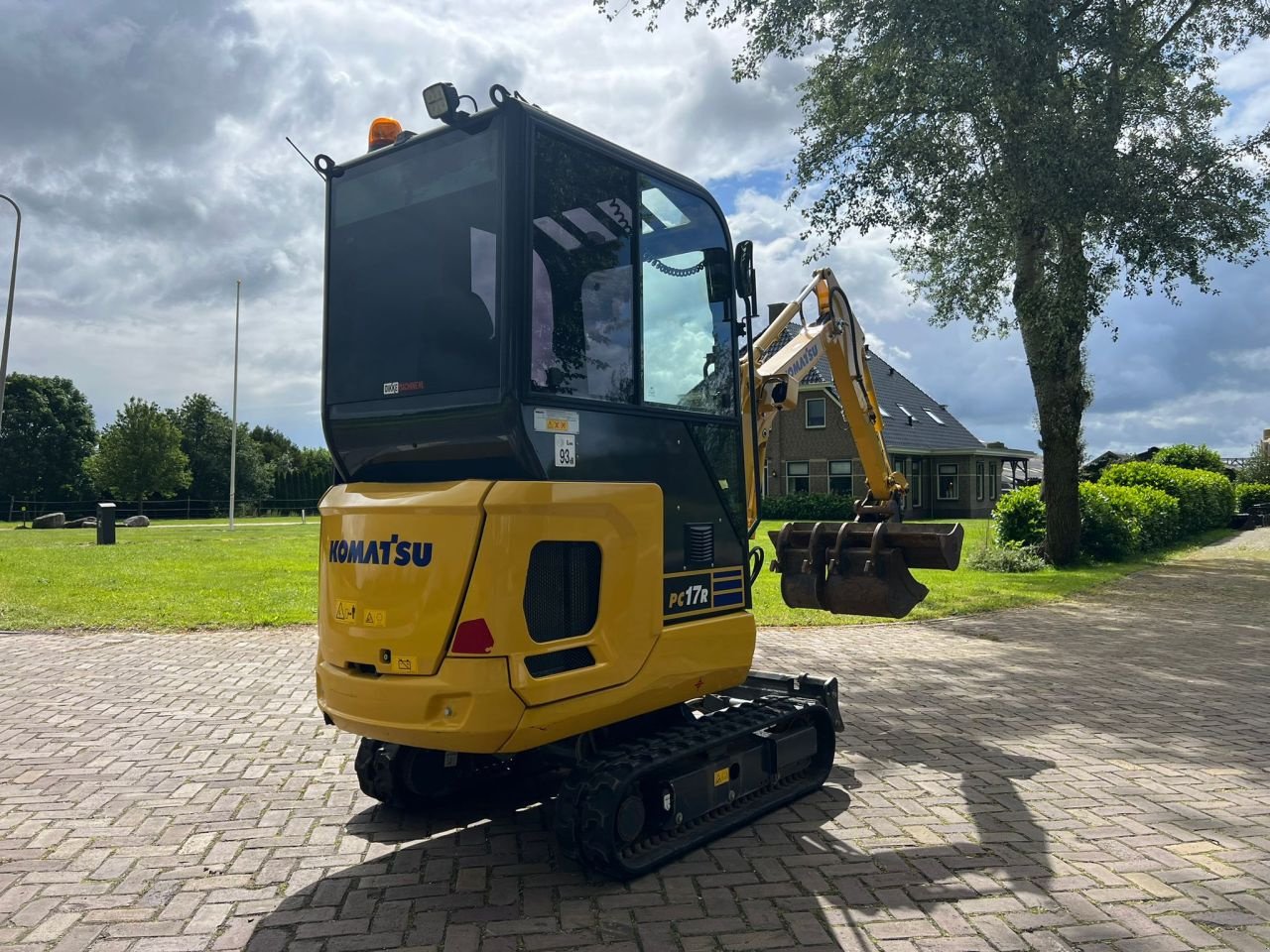 Minibagger del tipo Komatsu PC17R-5, Gebrauchtmaschine en Nijeveen (Imagen 3)