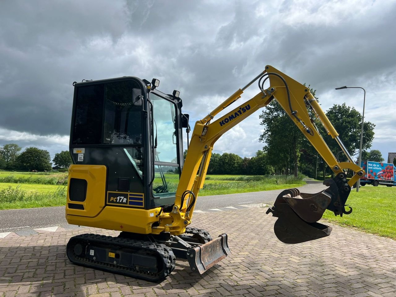 Minibagger Türe ait Komatsu PC17R-5, Gebrauchtmaschine içinde Nijeveen (resim 5)