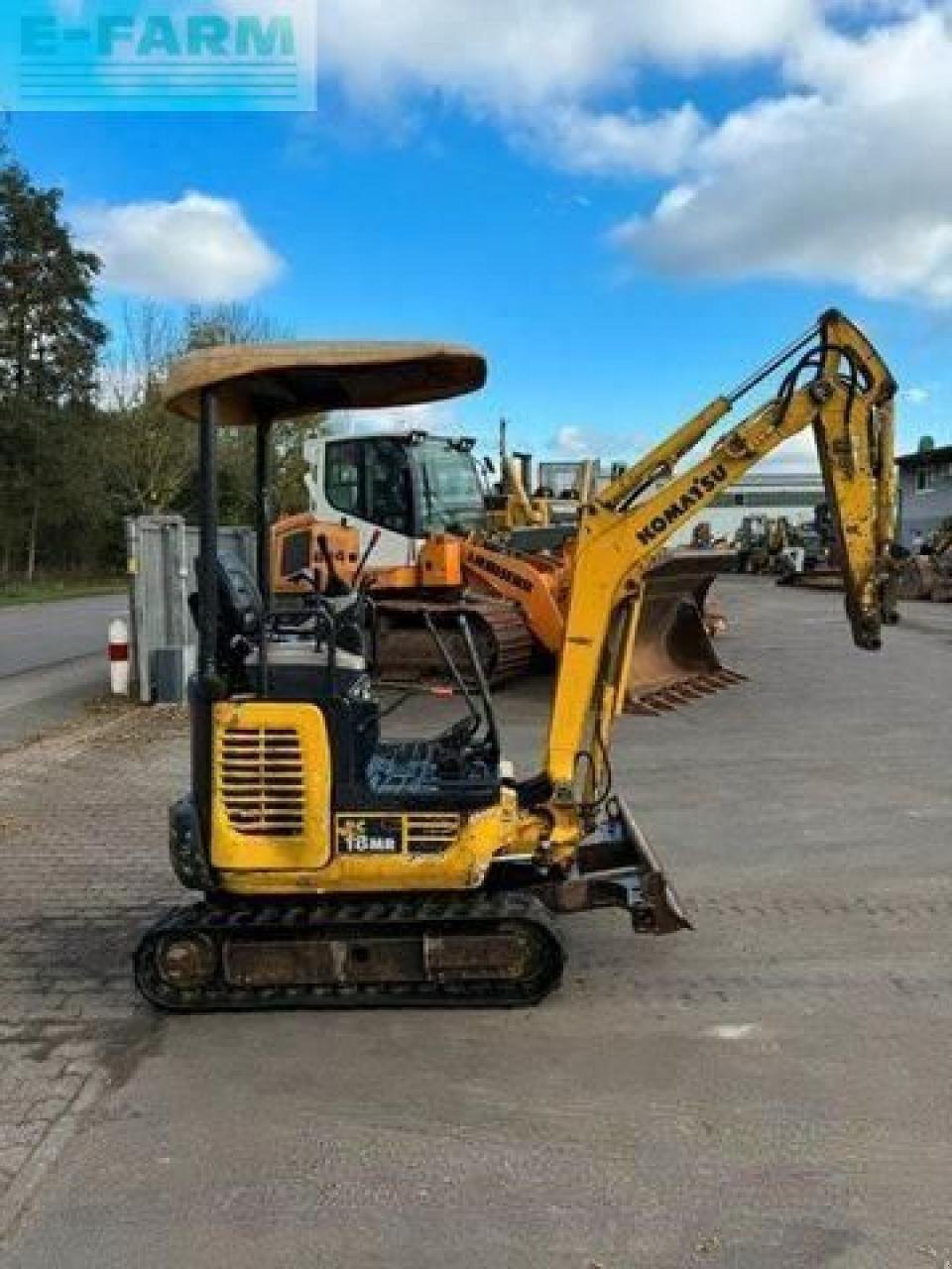 Minibagger des Typs Komatsu pc18 mr - 2 **bj. 2005 * 6623h, Gebrauchtmaschine in ÜBERHERRN / SAAR (Bild 5)