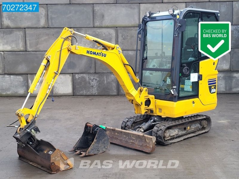 Minibagger Türe ait Komatsu PC20 R-5, Gebrauchtmaschine içinde Veghel (resim 1)