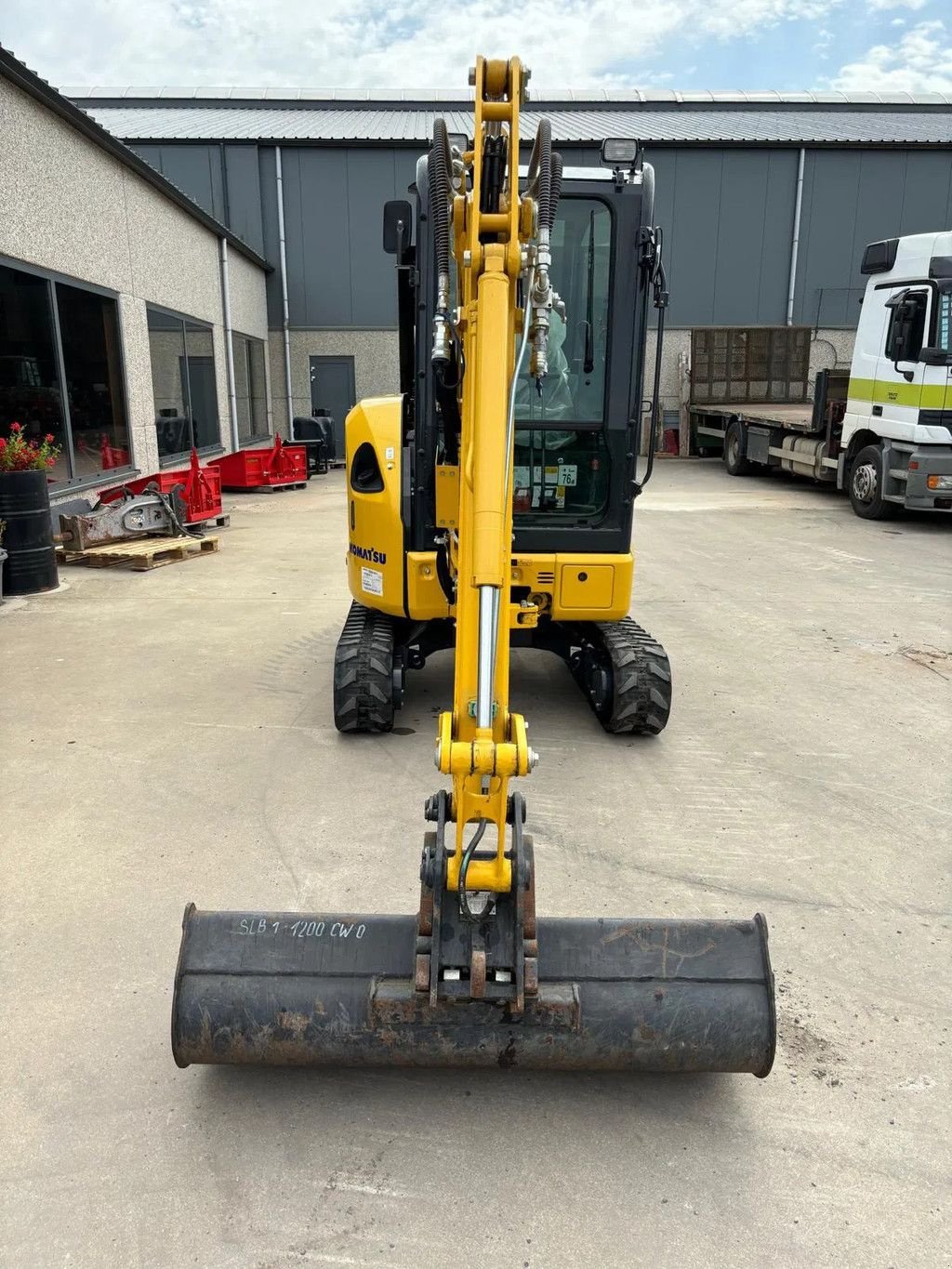 Minibagger del tipo Komatsu PC24MR, Gebrauchtmaschine en Wevelgem (Imagen 4)