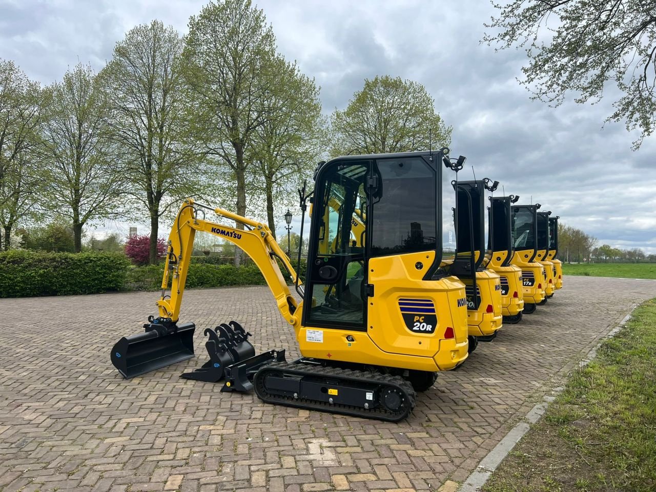 Minibagger типа Komatsu PC26MR-5, Neumaschine в Nijeveen (Фотография 3)