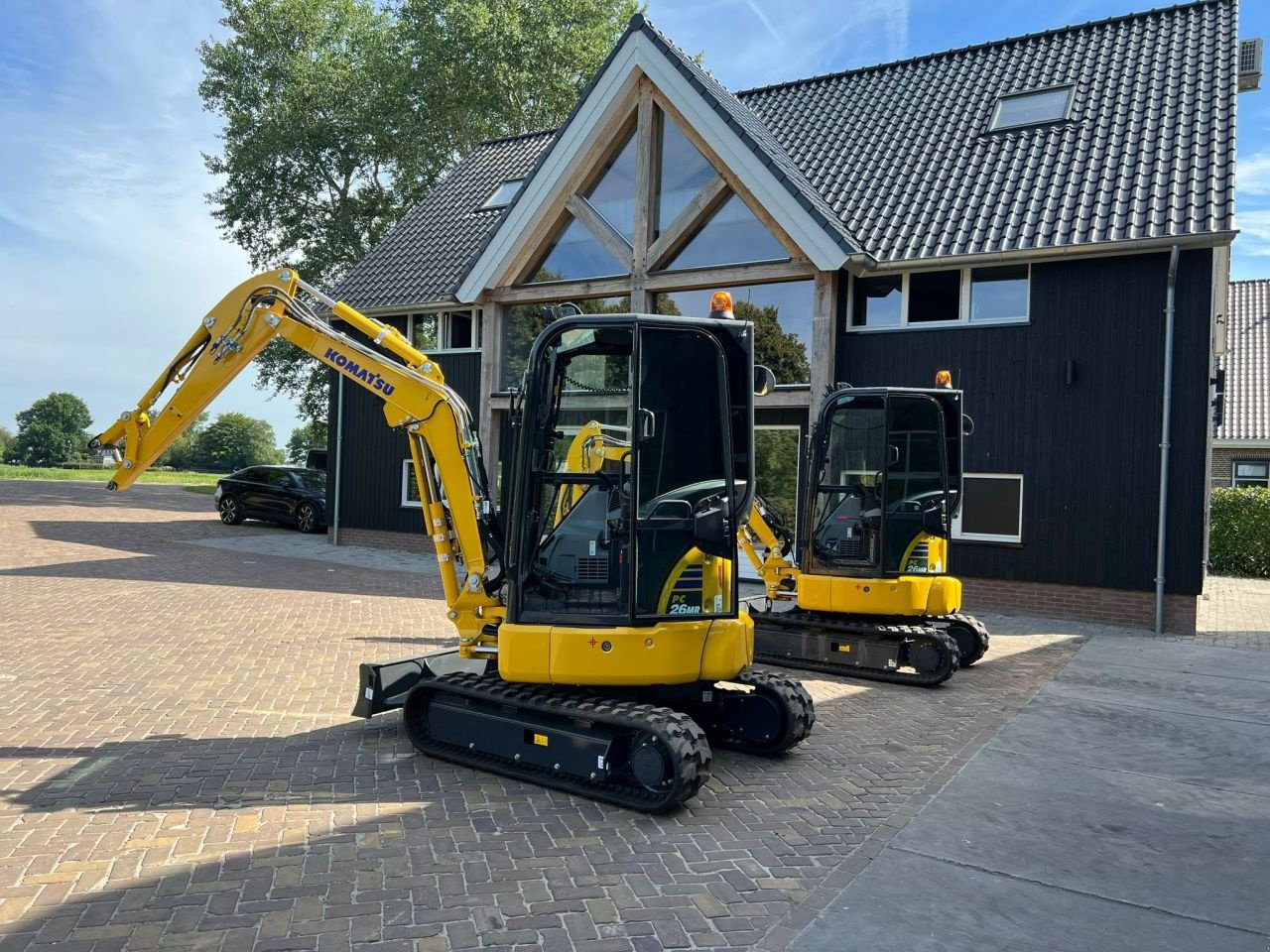 Minibagger of the type Komatsu PC26MR-5, Neumaschine in Nijeveen (Picture 1)