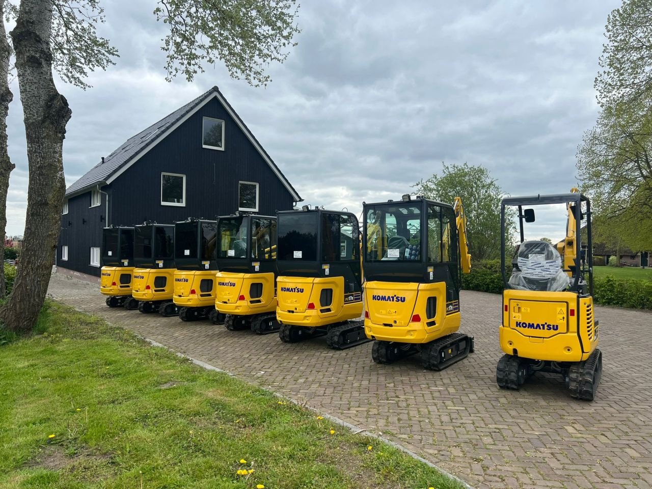 Minibagger Türe ait Komatsu PC26MR-5, Neumaschine içinde Nijeveen (resim 7)