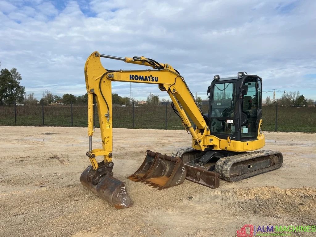 Minibagger van het type Komatsu PC55MR-5 M0, Gebrauchtmaschine in LAARNE (Foto 1)