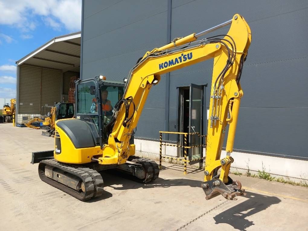 Minibagger des Typs Komatsu PC55MR-5, Gebrauchtmaschine in Overijse (Bild 1)