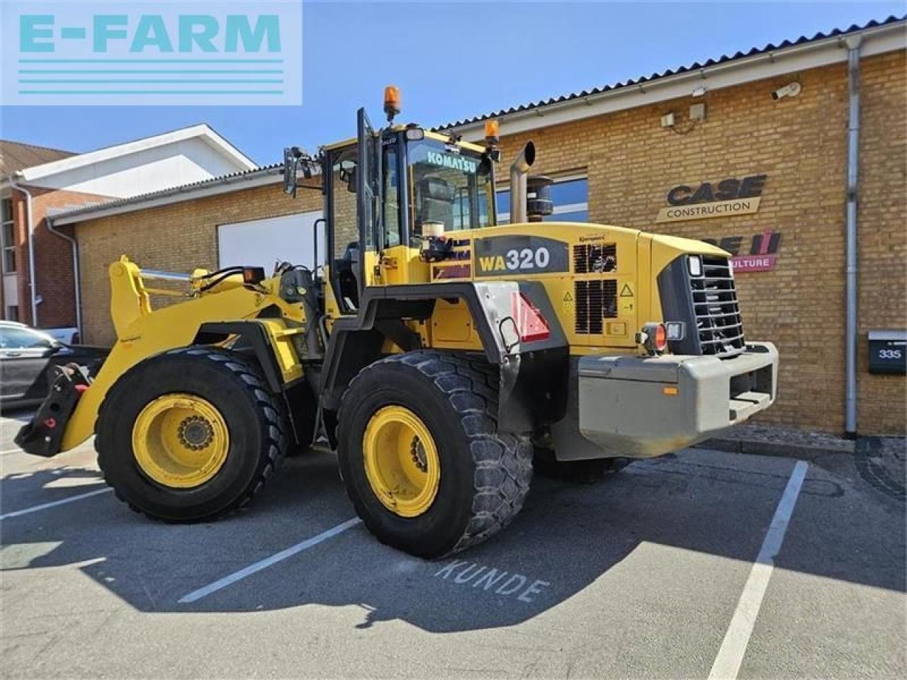 Minibagger typu Komatsu wa320-5h, Gebrauchtmaschine v AALBORG SV (Obrázek 2)