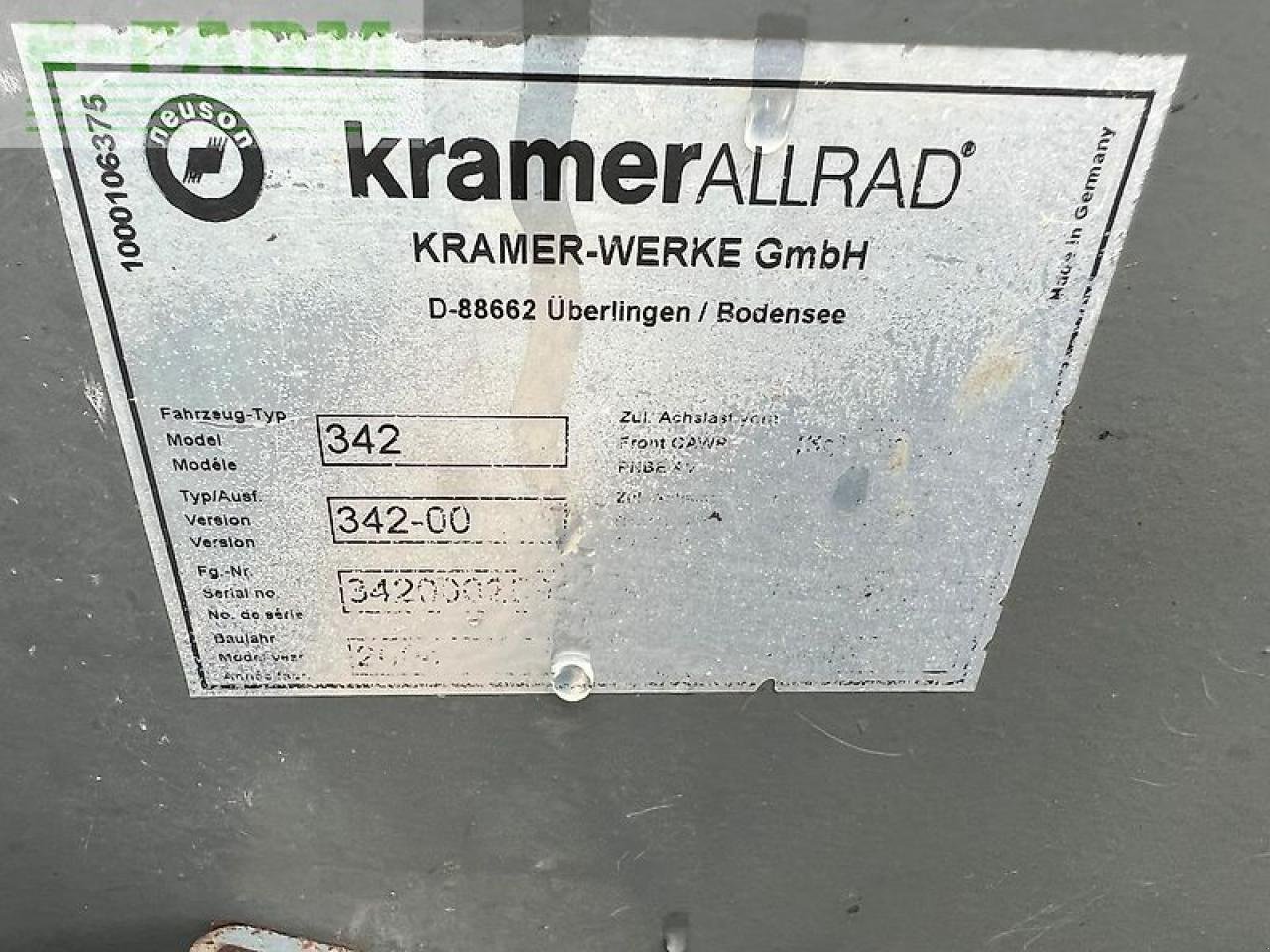 Minibagger van het type Kramer 308, Gebrauchtmaschine in ag BROEKLAND (Foto 14)