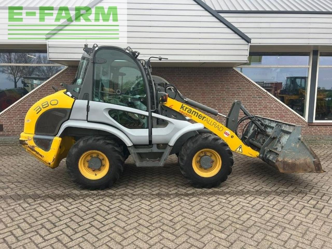 Minibagger del tipo Kramer 380 shovel, Gebrauchtmaschine In ag BROEKLAND (Immagine 8)