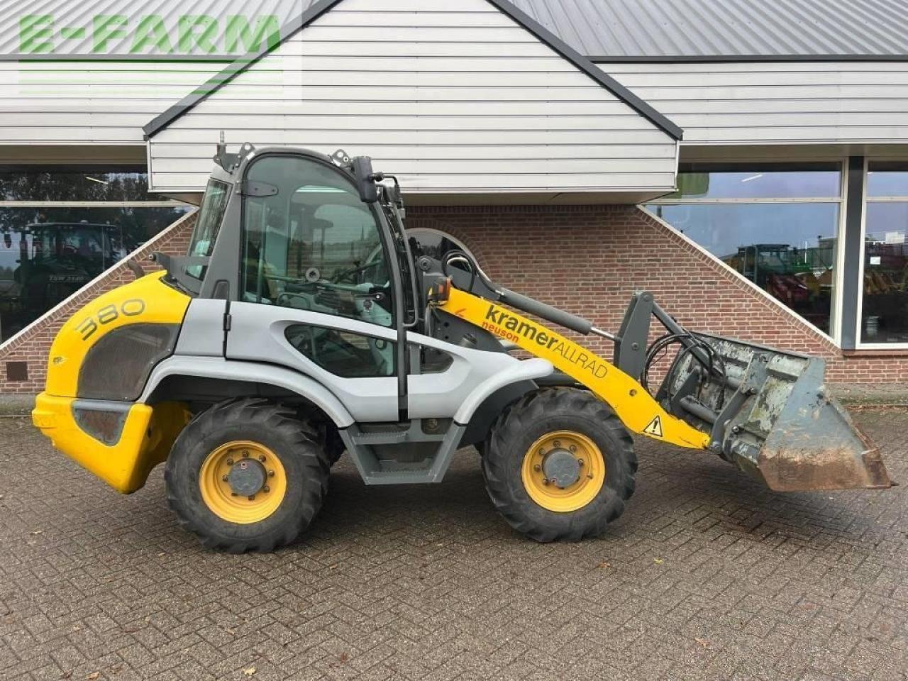 Minibagger van het type Kramer 380 shovel, Gebrauchtmaschine in ag BROEKLAND (Foto 7)