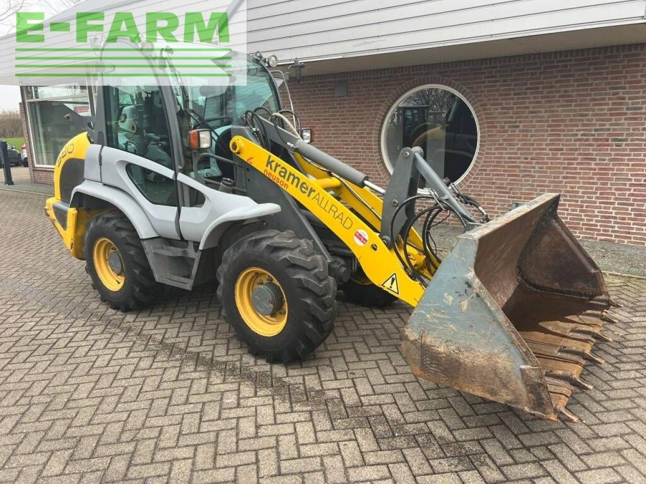 Minibagger typu Kramer 380, Gebrauchtmaschine w ag BROEKLAND (Zdjęcie 8)