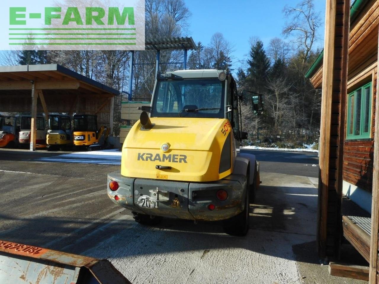 Minibagger typu Kramer 5075 mit hydr. sw + gabel + schaufel, Gebrauchtmaschine v ST. NIKOLAI/DR. (Obrázok 3)