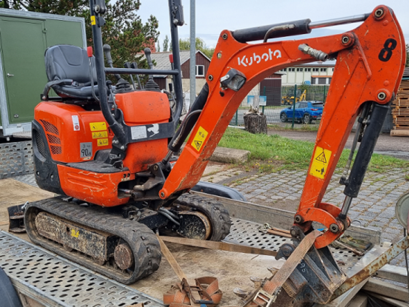 Minibagger des Typs Kubota K 008-3 VHG, Gebrauchtmaschine in Wuppertal (Bild 1)