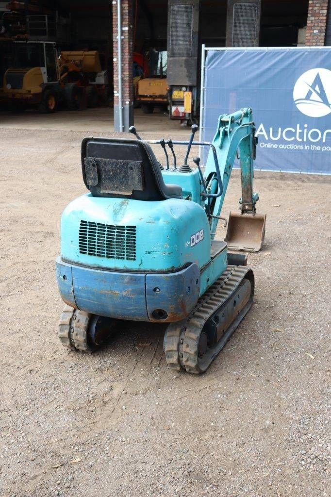 Minibagger du type Kubota K-008, Gebrauchtmaschine en Antwerpen (Photo 7)