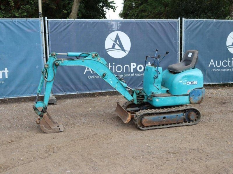 Minibagger typu Kubota K-008, Gebrauchtmaschine v Antwerpen (Obrázok 1)