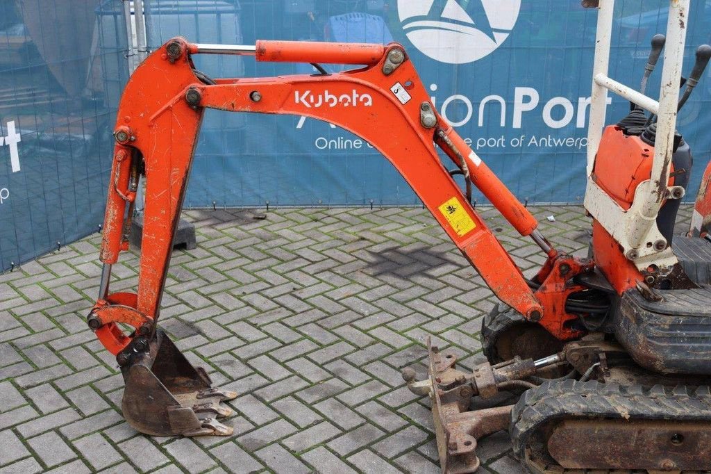 Minibagger del tipo Kubota K008-3, Gebrauchtmaschine In Antwerpen (Immagine 10)