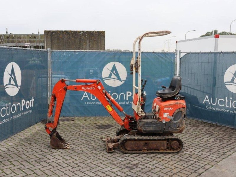 Minibagger Türe ait Kubota K008-3, Gebrauchtmaschine içinde Antwerpen (resim 1)