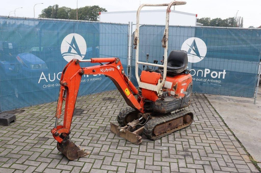 Minibagger des Typs Kubota K008-3, Gebrauchtmaschine in Antwerpen (Bild 9)