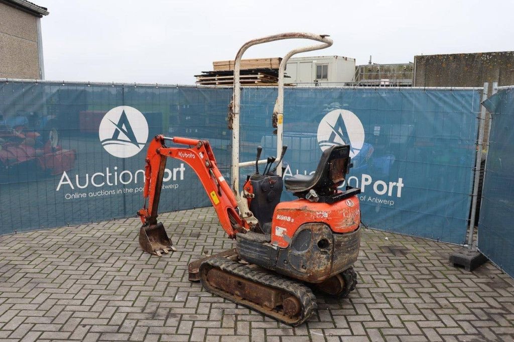 Minibagger van het type Kubota K008-3, Gebrauchtmaschine in Antwerpen (Foto 3)